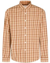 NN07 - Deon Checked-Pattern Shirt - Lyst