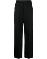 Rick Owens - Straight-Leg Wool Tailored Trousers - Lyst