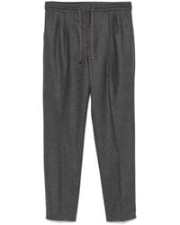 Brunello Cucinelli - Pleated Trousers - Lyst