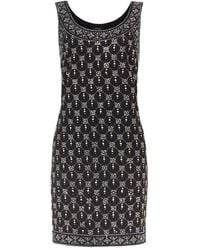 Temperley London - Embellished Geometric Mini Dress - Lyst