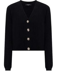 Balmain - ボタン カーディガン - Lyst