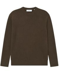 Les Deux - Ribbed Crew-Neck Jumper - Lyst