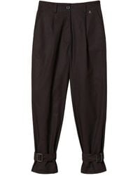 Twinset - Buckle-Detail Trousers - Lyst