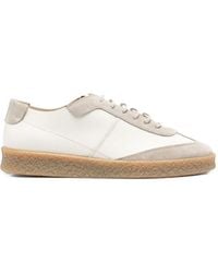 Buttero - Panelled Leather Sneakers - Lyst