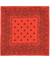 lifeiswar - Paisley-Print Logo-Print Bandana - Lyst