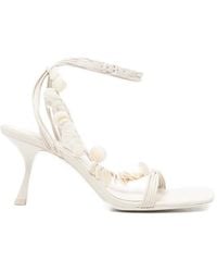 Jonathan Simkhai - Elin Shell-Sandalen - Lyst