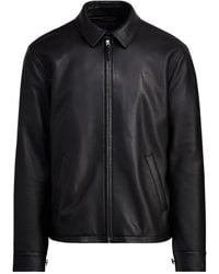 Polo Ralph Lauren - Leather Jacket - Lyst