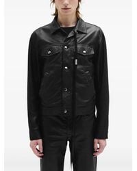 Ann Demeulemeester - Raf Leather Jacket - Lyst