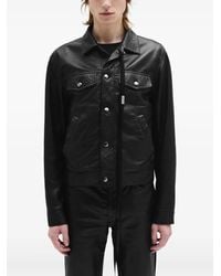 Ann Demeulemeester - Raf Leather Jacket - Lyst