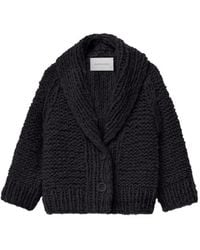 Iris Von Arnim - Shawl-Collar Buttoned Cardigan - Lyst