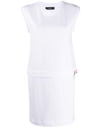 DIESEL Jurk Met Print - Wit