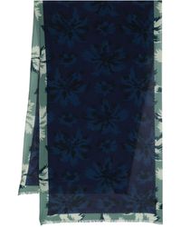 PS by Paul Smith - Palm-tree Print Cotton Scarf - Lyst