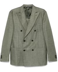 Corneliani - Double-Breasted Blazer - Lyst