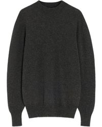 Lemaire - Jersey de canalé con cuello falso - Lyst