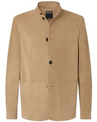 ZEGNA - Il Conte Button-Up Jacket - Lyst