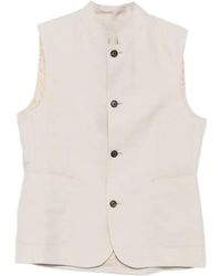 Eleventy - Patch-Pocket Waistcoat - Lyst