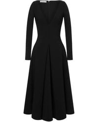 Philosophy Di Lorenzo Serafini - V-Neck A-Line Dress - Lyst