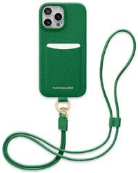 Maison De Sabre - Sling Leather Iphone 16 Pro Max Phone Case - Lyst