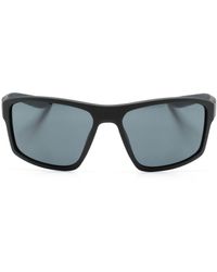 Nike - Brazen Fury Rectangle-frame Sunglasses - Lyst