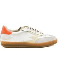 Moa Concept - Lightning-Bolt Patch Panelled Sneakers - Lyst