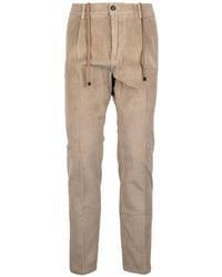 Cruna - Pantalon En Velours Côtelé À Lien De Resserrage - Lyst