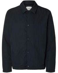 SELECTED - Button-Fastening Jacket - Lyst