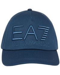 EA7 - Baseballkappe Mit Logo-Stickerei - Lyst
