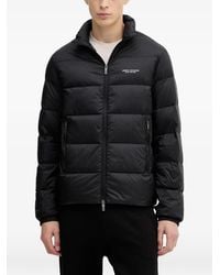 ARMANI EXCHANGE - Quilted Zip Jacket - Lyst