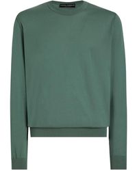 Dolce & Gabbana - Crew-Neck Long-Sleeve Sweater - Lyst