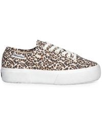 Superga - 3740 Leopard-Print Sneakers - Lyst