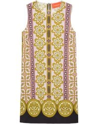 La DoubleJ - Floral-Print Mini Dress - Lyst