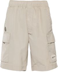 Aape By A Bathing Ape - Logo-appliqué Cargo Shorts - Lyst