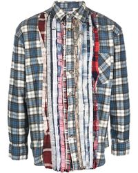 Needles - Chemise À Design Patchwork - Lyst