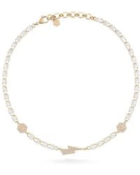 Philipp Plein - Crystal-Embellished Necklace - Lyst