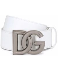 Dolce & Gabbana - Dgロゴ レザーベルト - Lyst