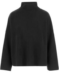 Allude - High-Neck Long-Sleeves Sweater - Lyst