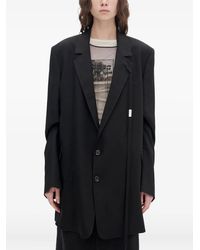 Ann Demeulemeester - Agnes Single-Breasted Blazer - Lyst