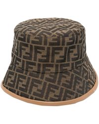 Fendi - Ff Monogram Bucket Hat - Lyst