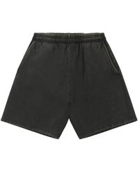 Entire studios - Washed Elasticated-Waistband Shorts - Lyst