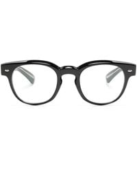 Oliver Peoples - Round-Frame Glasses - Lyst