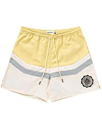 Honor The Gift - Poly Logo-Patch Panelled Shorts - Lyst
