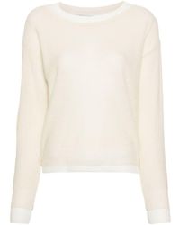 Vince - Double-layer Wool-blend Jumper - Lyst