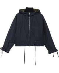 Iceberg - Veste À Capuche À Lien De Resserrage - Lyst