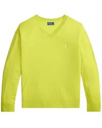 Polo Ralph Lauren - V-Neck Merino Sweater - Lyst