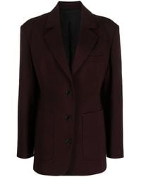 Lanvin - Blazer Con Botones - Lyst