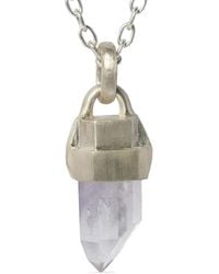 Parts Of 4 - Talisman Amethyst Pendant Necklace - Lyst