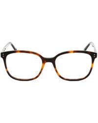 Pepe Jeans - Tortoiseshell-Effect Rectangle-Frame Glasses - Lyst
