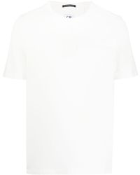 C.P. Company - Camiseta con logo bordado - Lyst