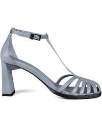 ANEST COLLECTIVE - Ankle Strap Leather Sandals - Lyst