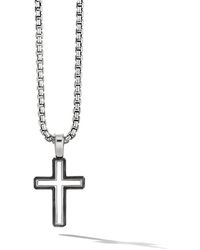 David Yurman Klassischer Kreuzanhänger - Mehrfarbig